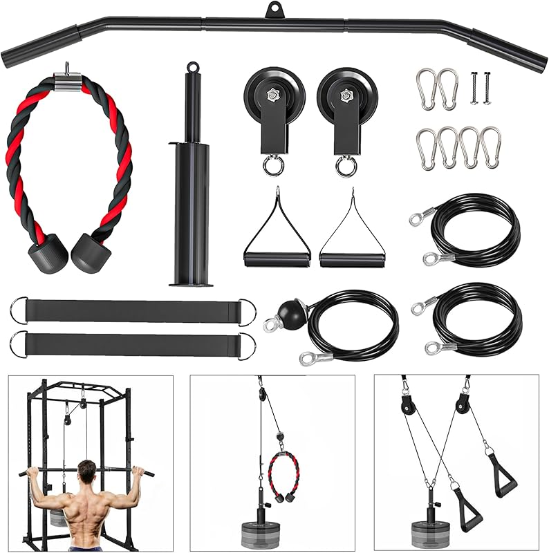 Soozier Weight Machine Attachment Workout